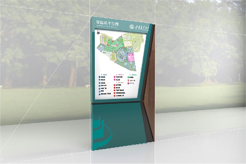 標識牌設計公司：校園標識導視系統由哪些構成-千帆標識，行業經驗15年，為400+企業或市政單位提供標識系統解決方案。